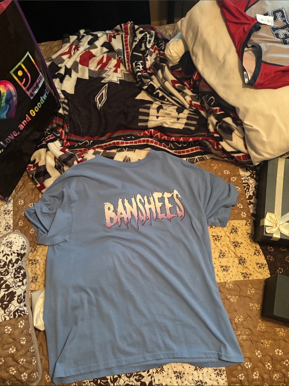 Banshees adults' Graphic Tee in Light Blue